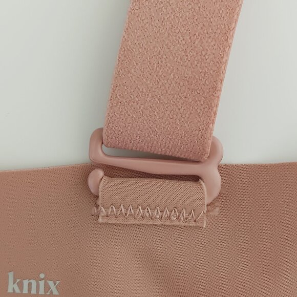 Knix Women's Pink Ginger Padded V-Neck Evolution Bra Size 5 38C 38D 40C - Picture 8 of 10